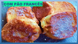 COMO FAZER RABANADA NO FORNO  Rabanada sem fritura super fácil de fazer [upl. by Ranee]