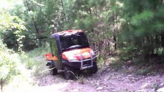 Kubota Rtv 1100 steep grade [upl. by Casi]