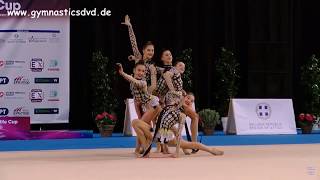 Ensemble HELLAS 5 Ribbons Juniors  Aphrodite Cup 2019 [upl. by Letnuahs519]