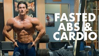 ABS amp CARDIO ROUTINE  FASTED [upl. by Ashlen]