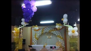 Decoración de primera comunión  con globos  niño niña  de SP DECORACIONES [upl. by Querida]