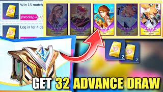 GET 32 ADVANCE DRAW ON SILVANNAS GALLERY EVENT  MOBILE LEGENDS [upl. by Ibson]