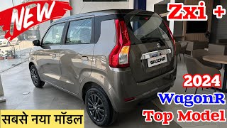 New 2024 Maruti Suzuki Wagonr Zxi Plus Review  wagonr new model 2024  wagonr gadi  wagonr [upl. by Nonnahs837]