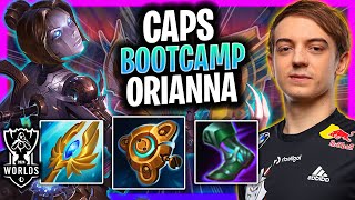 CAPS BRINGS BACK ORIANNA WORLDS BOOTCAMP  G2 Caps Plays Orianna Mid vs Yone Season 2024 [upl. by Kolb628]