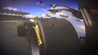 Pirelli  F1 18inch Concept Tyre Test [upl. by Nitneuq]