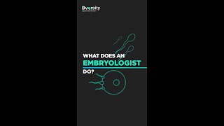 What Does an Embryologist do  Career  Bversity [upl. by Saucy]