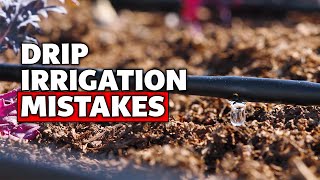 5 Drip Irrigation Mistakes to Avoid [upl. by Donnell]