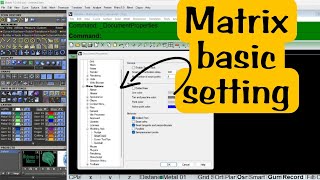 BASIC settings on matrix 9Rhinoceros 3d02 [upl. by Nwahsir651]