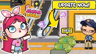 OMG🚇 THE NEW SUBWAY IN AVATAR WORLD  BUGS AND SECRETS  UPDATE  PAZU  CuteAriWorld [upl. by Michale]