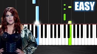 Meghan Trainor  No  EASY Piano Tutorial by PlutaX [upl. by Arelus]