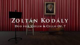 Heifetz Piatigorsky Duo Op 7 Kodály [upl. by Sorazal540]