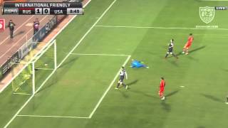 MNT vs Russia Fedor Smolov Goal  Nov 14 2012 [upl. by Ettelloc]