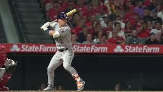 Alex Bregman Slow Motion Home Run Baseball Swing Hitting Mechanics [upl. by Simson]