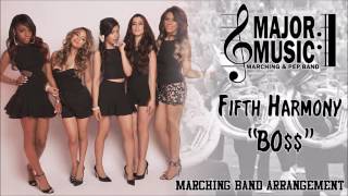 quotBoquot Fifth Harmony MarchingPep Band Music Arrangement [upl. by Annaeerb]