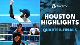 Tiafoe vs Thompson Shelton Giron amp Etcheverry Feature  Houston 2024 Quarterfinals Highlights [upl. by Ralip103]