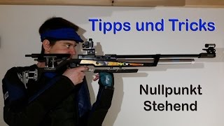 Tipps und Tricks Sportschiessen  Nullpunkt Stehend [upl. by Anilyx]