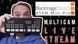 Atem Mini Pro Setup How To Get Multiview amp Program Output With Streaming Bridge [upl. by Anelehs]