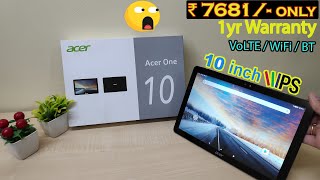 Refurbished  Recertified ACER Tablet with 1 yr warranty  only rs7681 only [upl. by Onitsoga616]