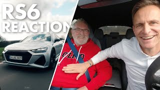 Audi RS6  Ich fahre  Mein Papa reagiert  Matthias Malmedie [upl. by Aneeuq]