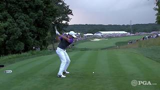 Rory McIlroy Rushes to Beat the Darkness  2014 PGA Championship [upl. by Antonino155]