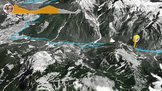 Pustertaler SkiMarathon 60km Track [upl. by Nevets747]