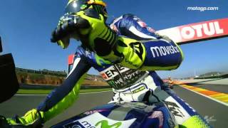 TheGrandFinale Rossi’s lap of honour [upl. by Anifares931]