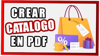 🔥 Cómo crear un CATÁLOGO PDF Digital ✅ en CANVA y Google Drive [upl. by Tesler]