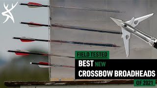 Best Crossbow Broadheads Of 2021  Field Test [upl. by Vivi]