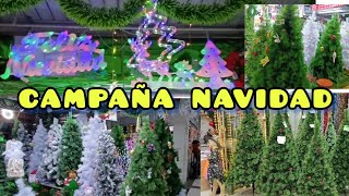 CAMPAÑA NAVIDAD 🧑‍🎄 Árboles 🎄 Luces 🚨 Adornos Regalos 🎁 [upl. by Emad554]