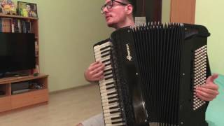 OcculticNine OP  Seisuu 3 no Nijou  Accordion Cover [upl. by Luthanen]