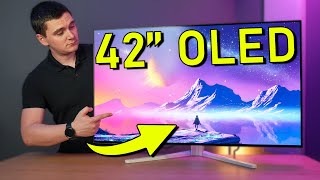 The BEST VALUE 42quot 4K OLED Monitor Philips Evnia 42M2N8900 [upl. by Silda]