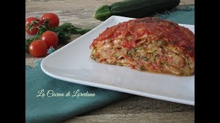 Parmigiana di zucchine veloce  Pronta in pochissimi minuti [upl. by Freda]