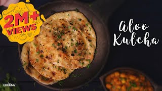 Aloo Kulcha  Kulcha Recipes  Indian Bread Recipes  Stuffed Kulcha Recipe  Home Cooking Show [upl. by Anrehs]