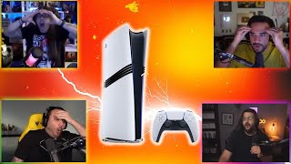 YOUTUBERS Y STREAMERS REACCIONAN A PRECIO DE LA PS5 PRO [upl. by Barnet]