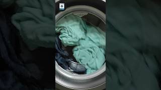 Washing Soft Fluffy Blankets ASMR  Synthetic 30° of Electrolux asmr washingmachine cleantok [upl. by Block]