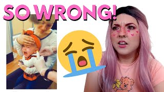 Piercer Reacts To Babies Getting Pierced [upl. by Tallia]