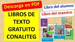 Maestro mx DESCARGA los LIBROS DE TEXTO GRATUITO en PDF CONALITEG SEP ciclo escolar 2020  2021 [upl. by Latsryk]