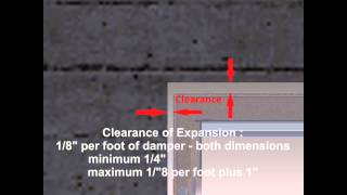 Fire Damper Installation Guide [upl. by Ahsiem91]