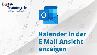 Outlook 2019 Kalender in der EMailAnsicht anzeigen [upl. by Hildie998]