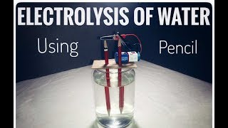 Electrolysis of Water a Simple Experiment [upl. by Ycniuq]