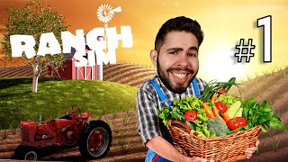 Caipira Life O Jogo Como é bom viver na roça  Ranch Simulator 01 [upl. by Dyal]