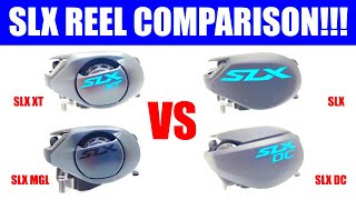 SHIMANO SLX REEL BUYERS GUIDE ALL 4 REELS COMPARED AND DIFFERENCES EXPLAINED [upl. by Chang]