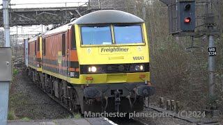 4K Afternoon Train Spotting At Sandbach Station On The 18032024 [upl. by Tannie]