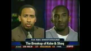 Kobe Bryant Age 25 Publicly Apologizes To Shaq With Stephen A Smith 2004 [upl. by Aivatan]