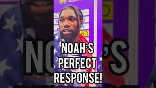 Noah Lyles Perfect Response To Fred Kerley’s Criticism Of USA Indoor 4x400 Relay Team [upl. by Rebmyk]