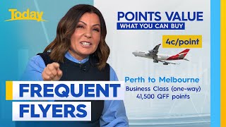 How to get the most out of Frequent Flyer points  Today Show Australia [upl. by Odanref]