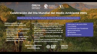 Celebración del Día Mundial del Medio Ambiente 2024 [upl. by Eikram]