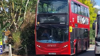 Front View Journey RATP Group ADL Enviro 400H ADH45048 YX62 FTP Route H12 [upl. by Efram594]