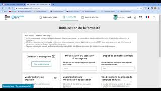 LMNP souscrire une déclaration de création d’entreprise dématérialisé INPI [upl. by Niledam832]