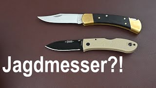 KABAR DOZIER Folding Hunter  Review  EDC Messer [upl. by Stubbs208]